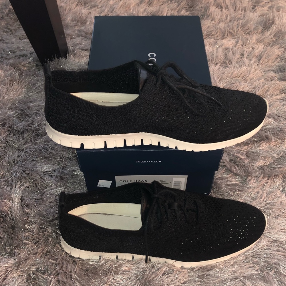 Cole Haan Zerogrand Stitchlite Oxford Black